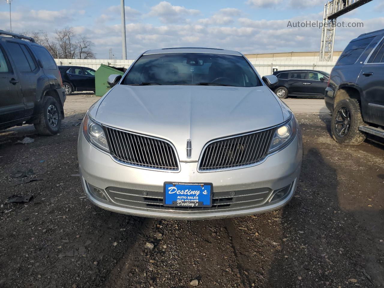 2014 Lincoln Mks  Серый vin: 1LNHL9FT2EG612968