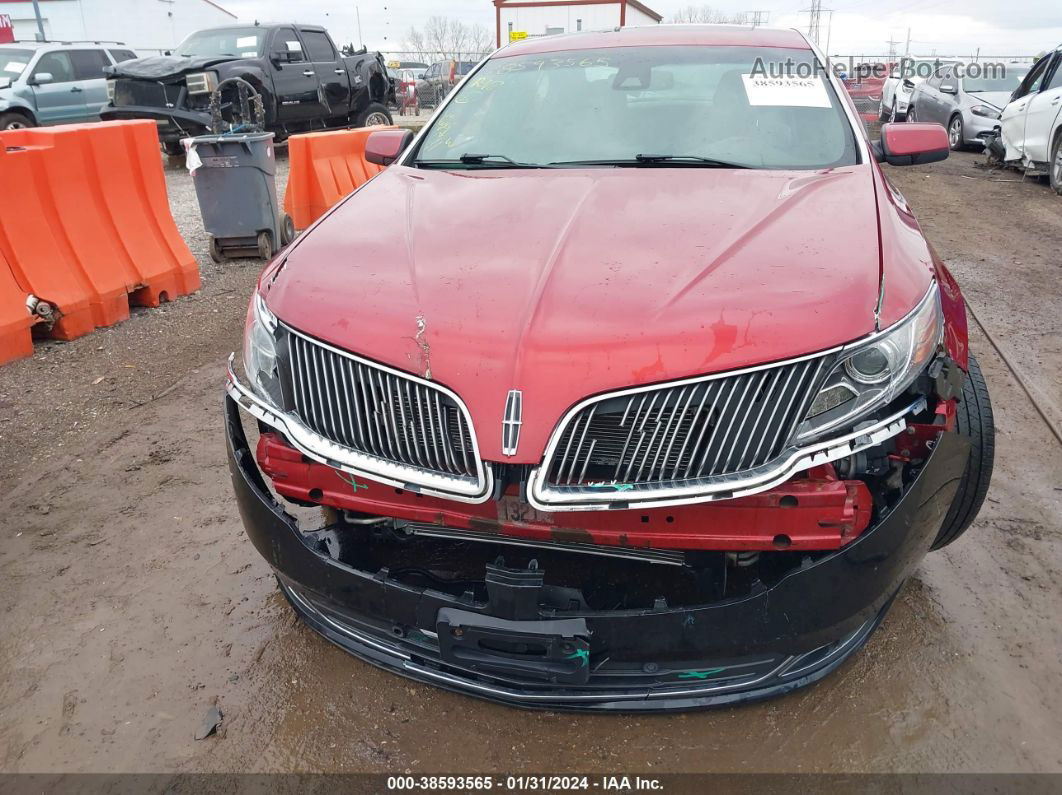 2014 Lincoln Mks Ecoboost Красный vin: 1LNHL9FT3EG600621