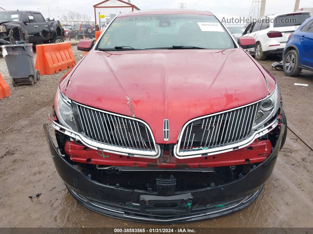 2014 Lincoln Mks Ecoboost Красный vin: 1LNHL9FT3EG600621