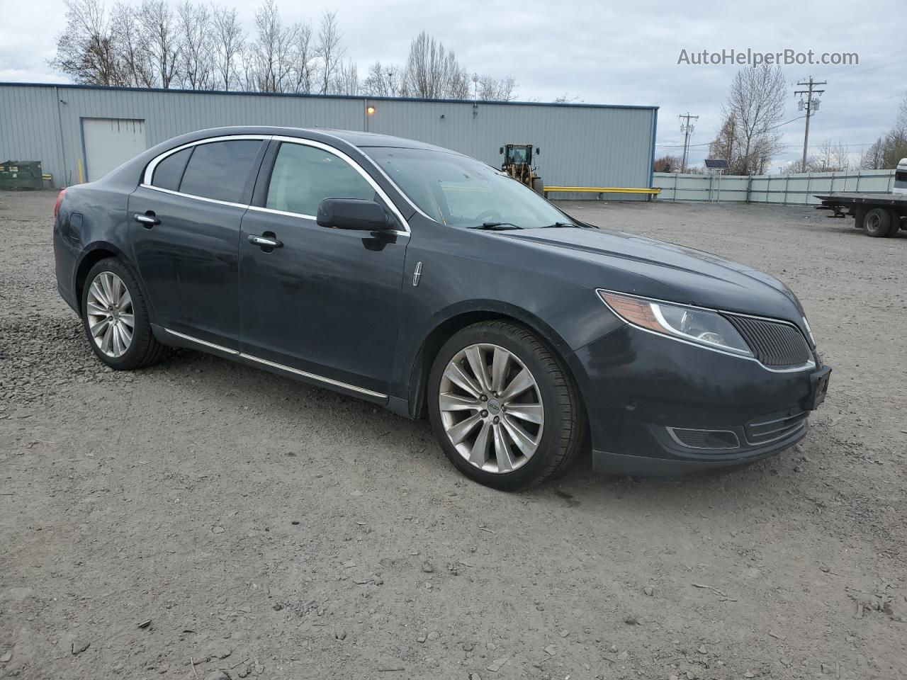 2014 Lincoln Mks  Black vin: 1LNHL9FT3EG606595