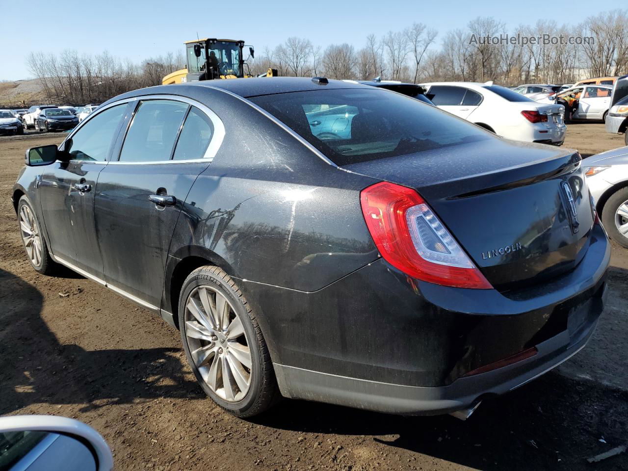 2014 Lincoln Mks  Черный vin: 1LNHL9FT5EG601446