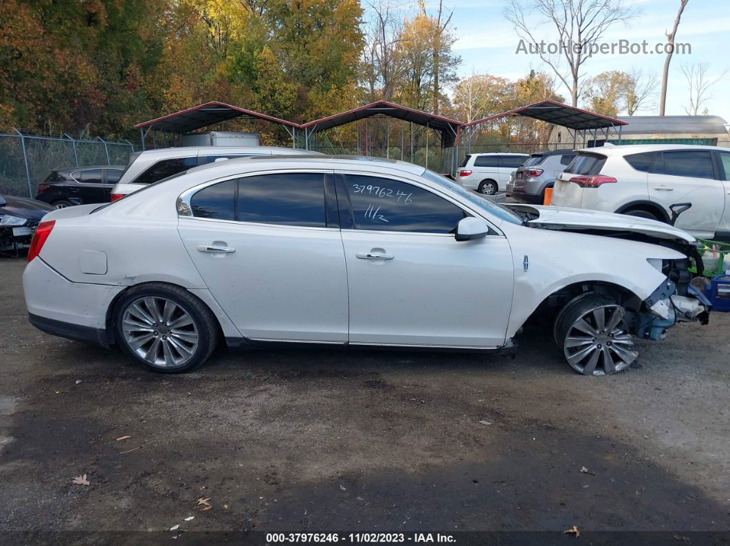 2014 Lincoln Mks Ecoboost White vin: 1LNHL9FT5EG612382