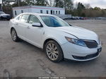 2014 Lincoln Mks Ecoboost White vin: 1LNHL9FT6EG609832