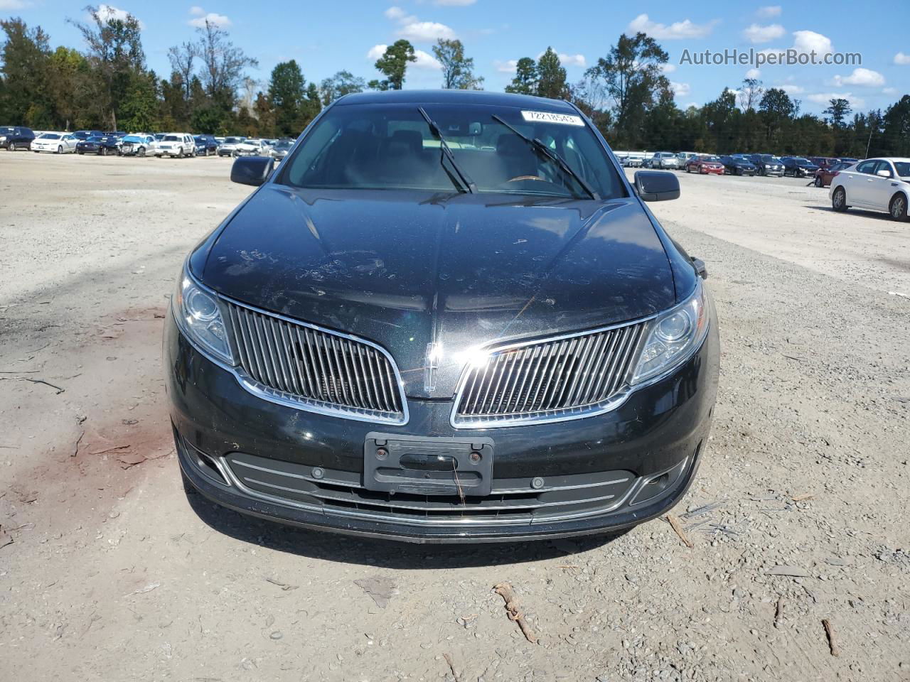 2014 Lincoln Mks  Black vin: 1LNHL9FT7EG603215