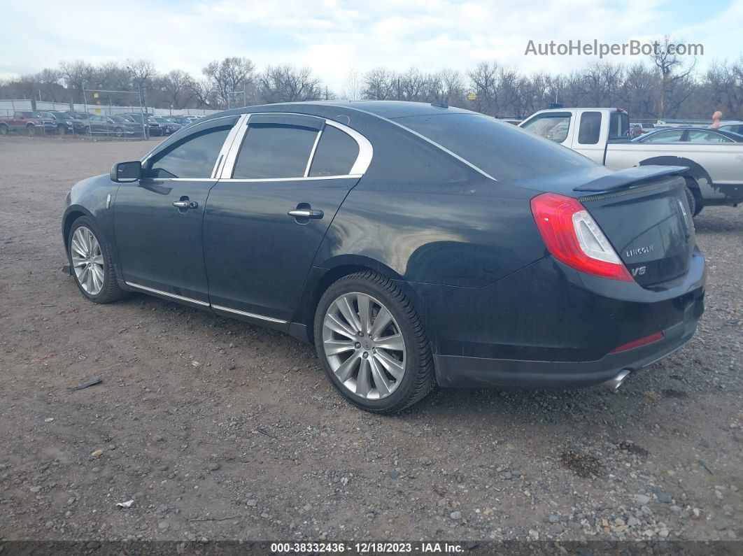 2014 Lincoln Mks Ecoboost Black vin: 1LNHL9FT7EG608141