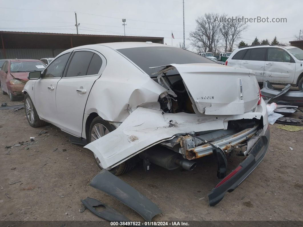 2014 Lincoln Mks Ecoboost Белый vin: 1LNHL9FT8EG600842