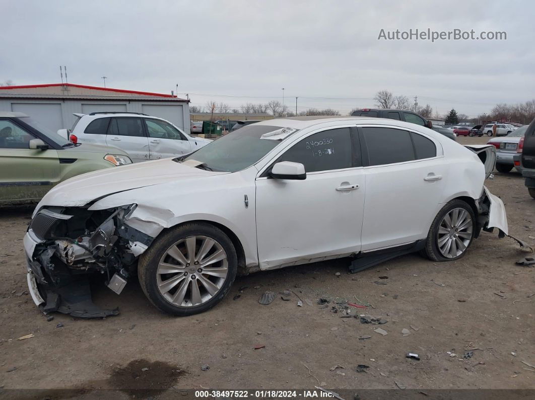 2014 Lincoln Mks Ecoboost White vin: 1LNHL9FT8EG600842