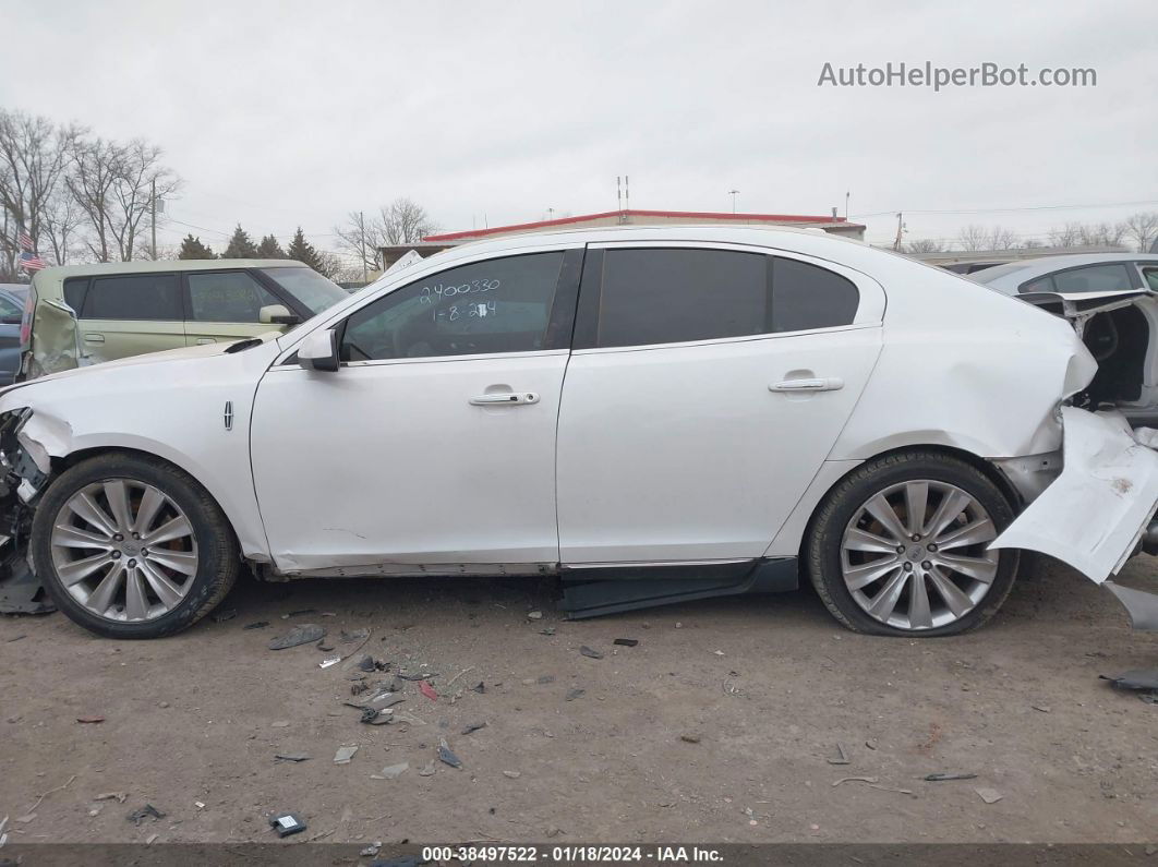 2014 Lincoln Mks Ecoboost Белый vin: 1LNHL9FT8EG600842