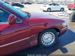 1999 Lincoln Town Car Executive Burgundy vin: 1LNHM81W1XY646048