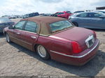 1999 Lincoln Town Car Executive Maroon vin: 1LNHM81W4XY648618