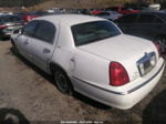1999 Lincoln Town Car Executive White vin: 1LNHM81W4XY714455