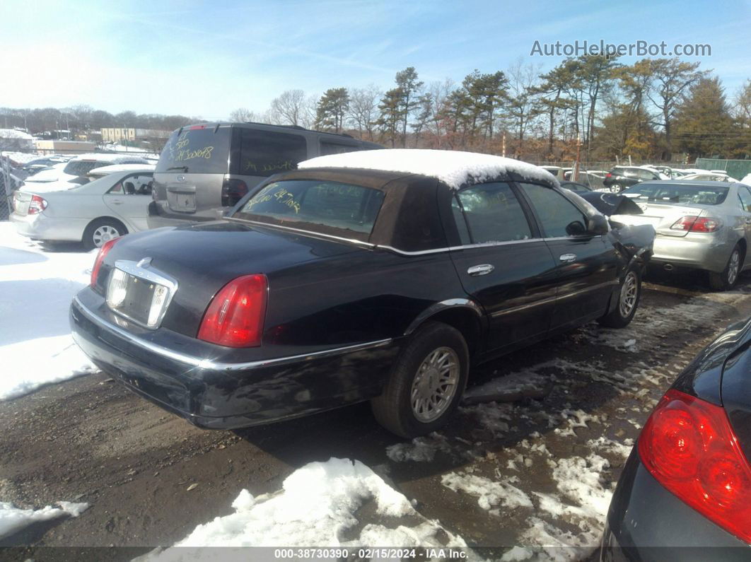 1999 Lincoln Town Car Signature Black vin: 1LNHM82W7XY693048