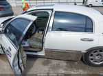 1999 Lincoln Town Car Cartier White vin: 1LNHM83W3XY704559