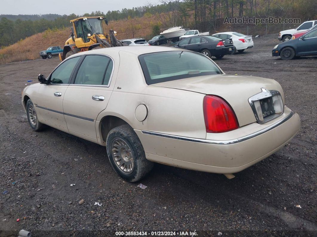 1999 Lincoln Town Car Cartier Beige vin: 1LNHM83W6XY604536