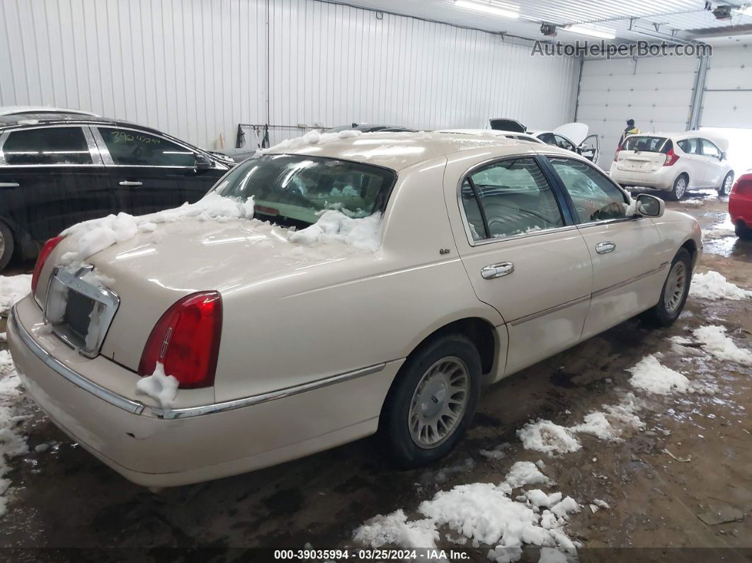 1999 Lincoln Town Car Cartier Cream vin: 1LNHM83WXXY716465