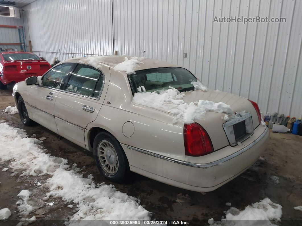 1999 Lincoln Town Car Cartier Кремовый vin: 1LNHM83WXXY716465