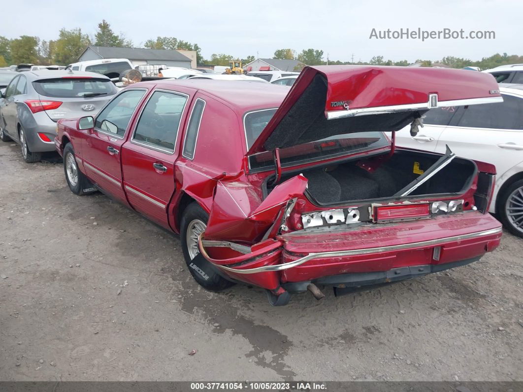 1995 Lincoln Town Car Executive Burgundy vin: 1LNLM81W0SY636517