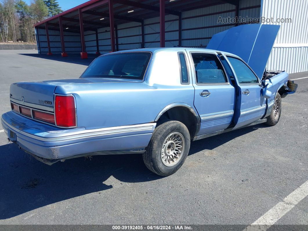 1995 Lincoln Town Car Executive Blue vin: 1LNLM81W4SY658553