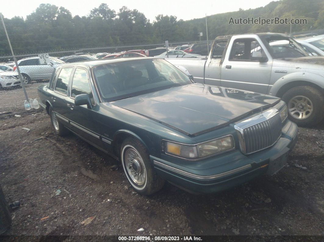 1995 Lincoln Town Car Executive Green vin: 1LNLM81W7SY607550