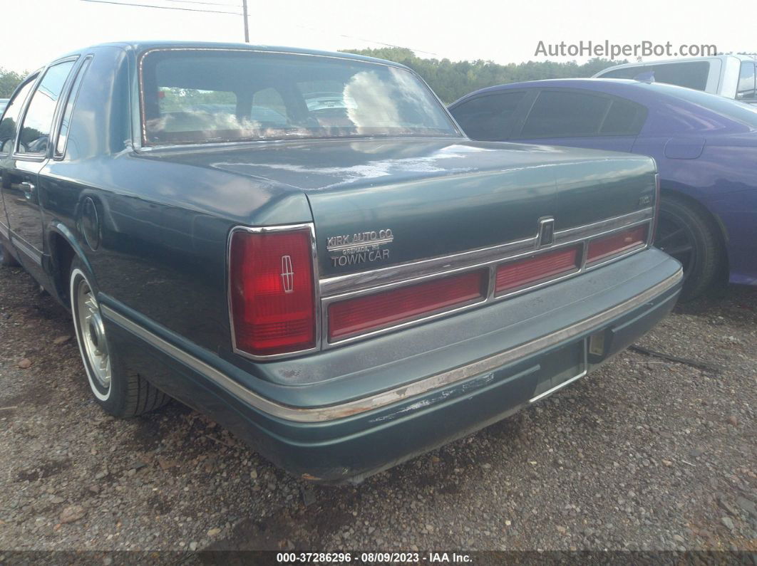 1995 Lincoln Town Car Executive Green vin: 1LNLM81W7SY607550