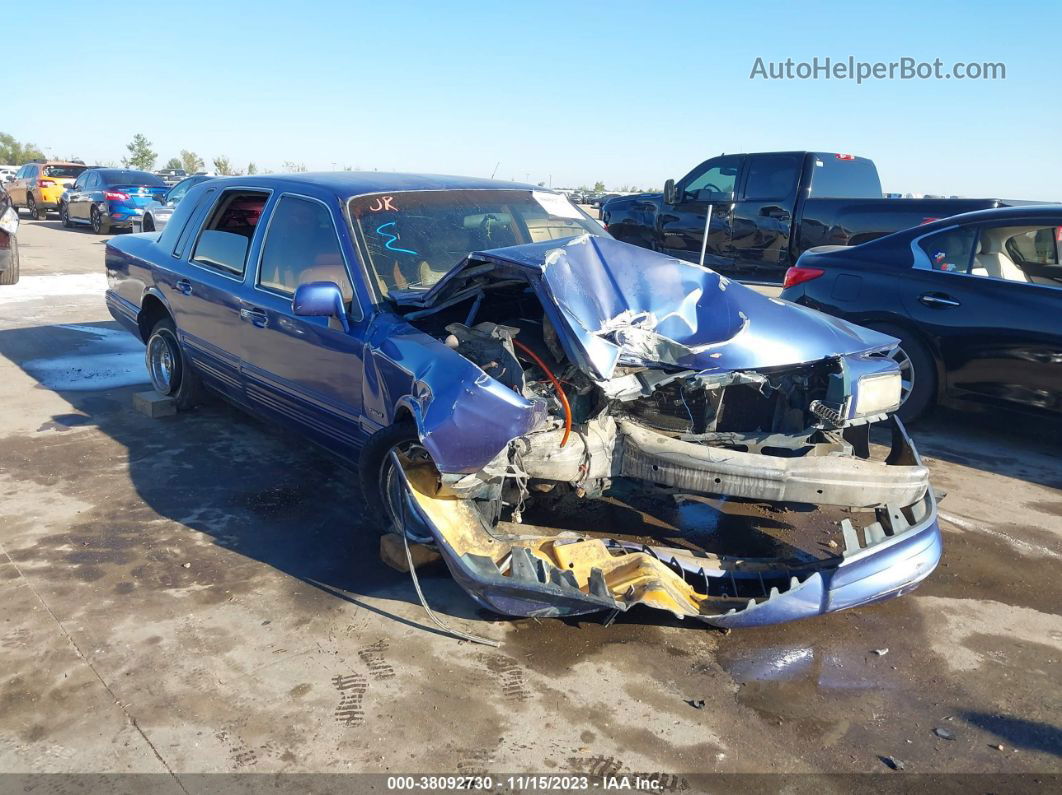 1995 Lincoln Town Car Executive Blue vin: 1LNLM81W7SY711648