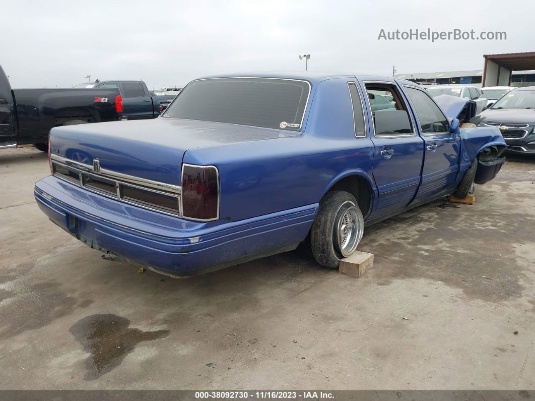 1995 Lincoln Town Car Executive Blue vin: 1LNLM81W7SY711648