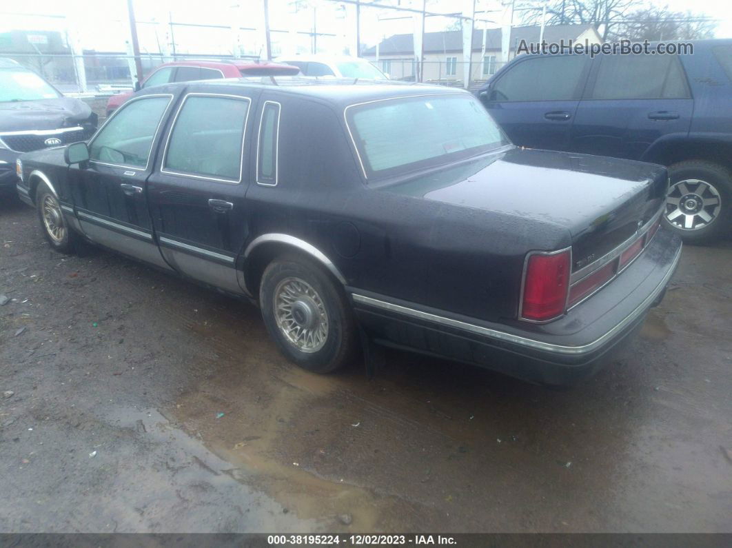 1995 Lincoln Town Car Executive Black vin: 1LNLM81W9SY763296