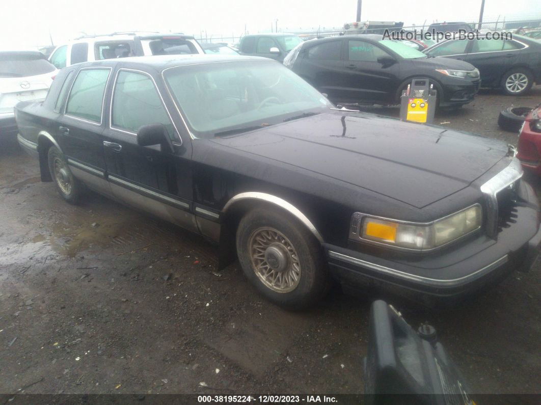 1995 Lincoln Town Car Executive Black vin: 1LNLM81W9SY763296