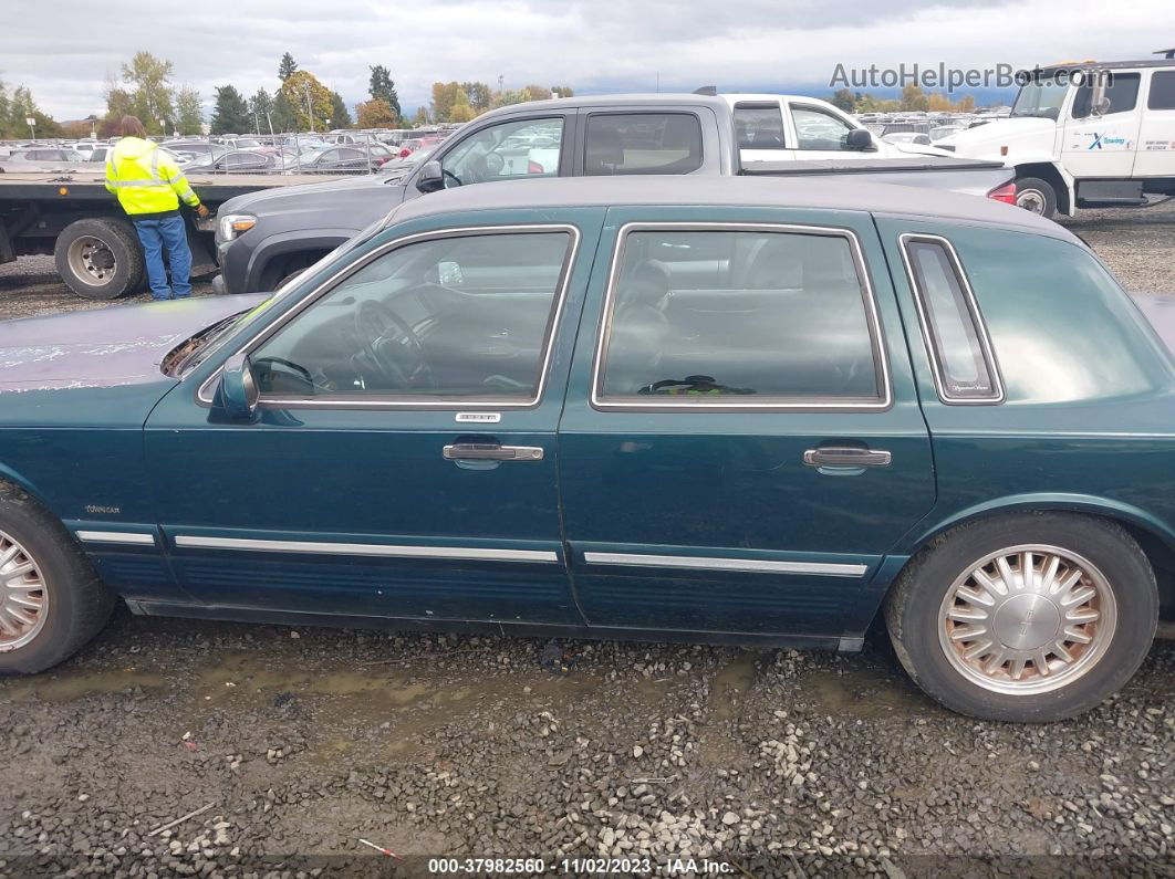 1995 Lincoln Town Car Signature/spinnaker Зеленый vin: 1LNLM82W3SY640544