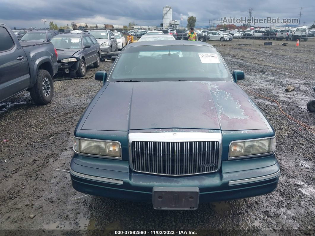 1995 Lincoln Town Car Signature/spinnaker Green vin: 1LNLM82W3SY640544