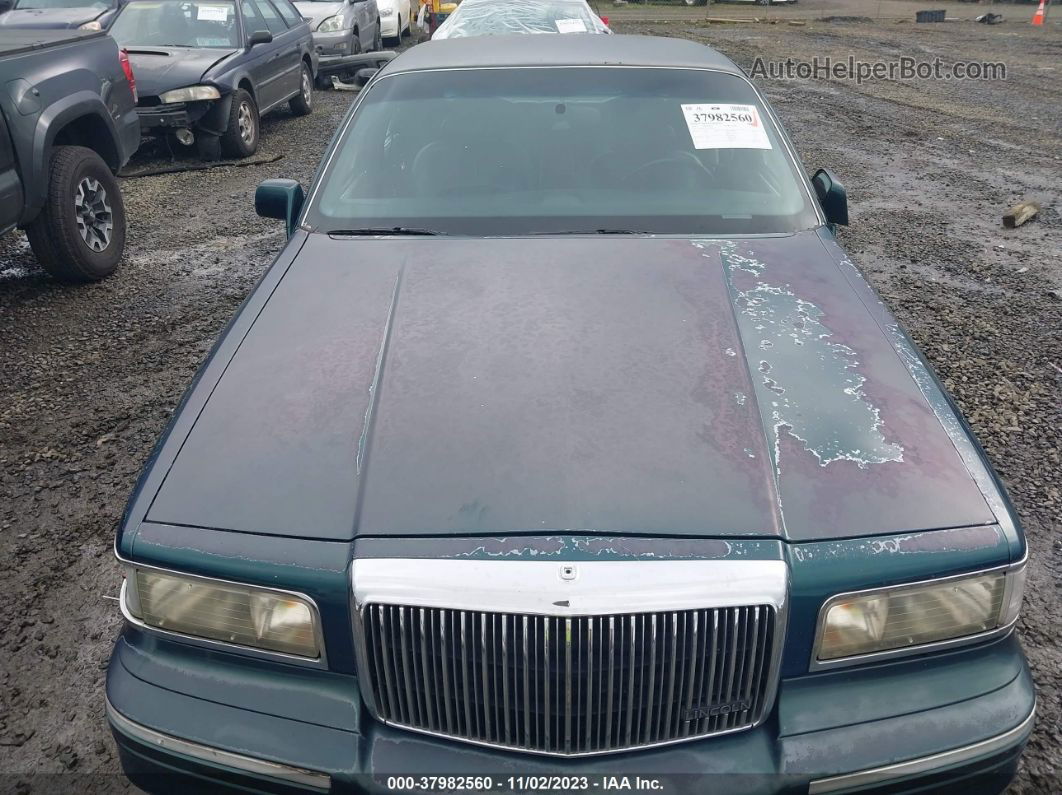 1995 Lincoln Town Car Signature/spinnaker Зеленый vin: 1LNLM82W3SY640544