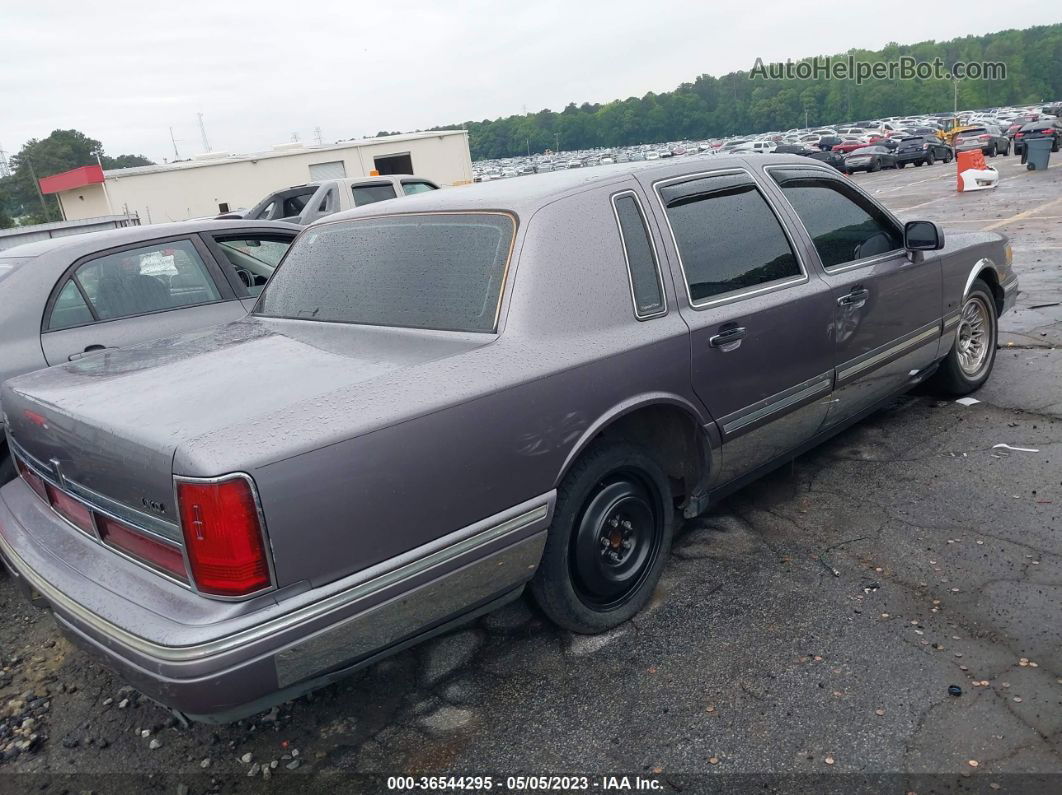 1995 Lincoln Town Car Signature/spinnaker Gray vin: 1LNLM82W8SY614487