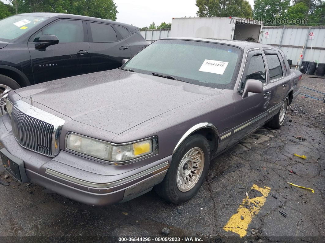 1995 Lincoln Town Car Signature/spinnaker Gray vin: 1LNLM82W8SY614487