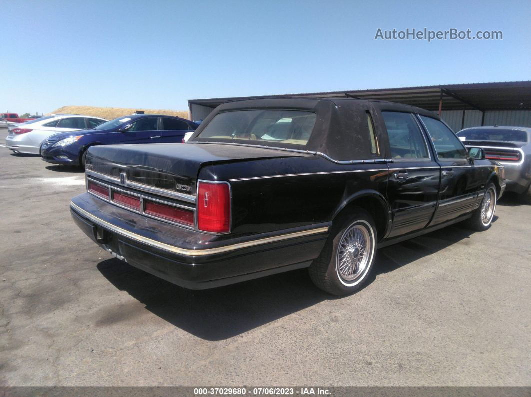 1995 Lincoln Town Car Signature/spinnaker Black vin: 1LNLM82WXSY632750