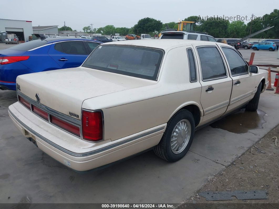 1995 Lincoln Town Car Cartier White vin: 1LNLM83W1SY674173