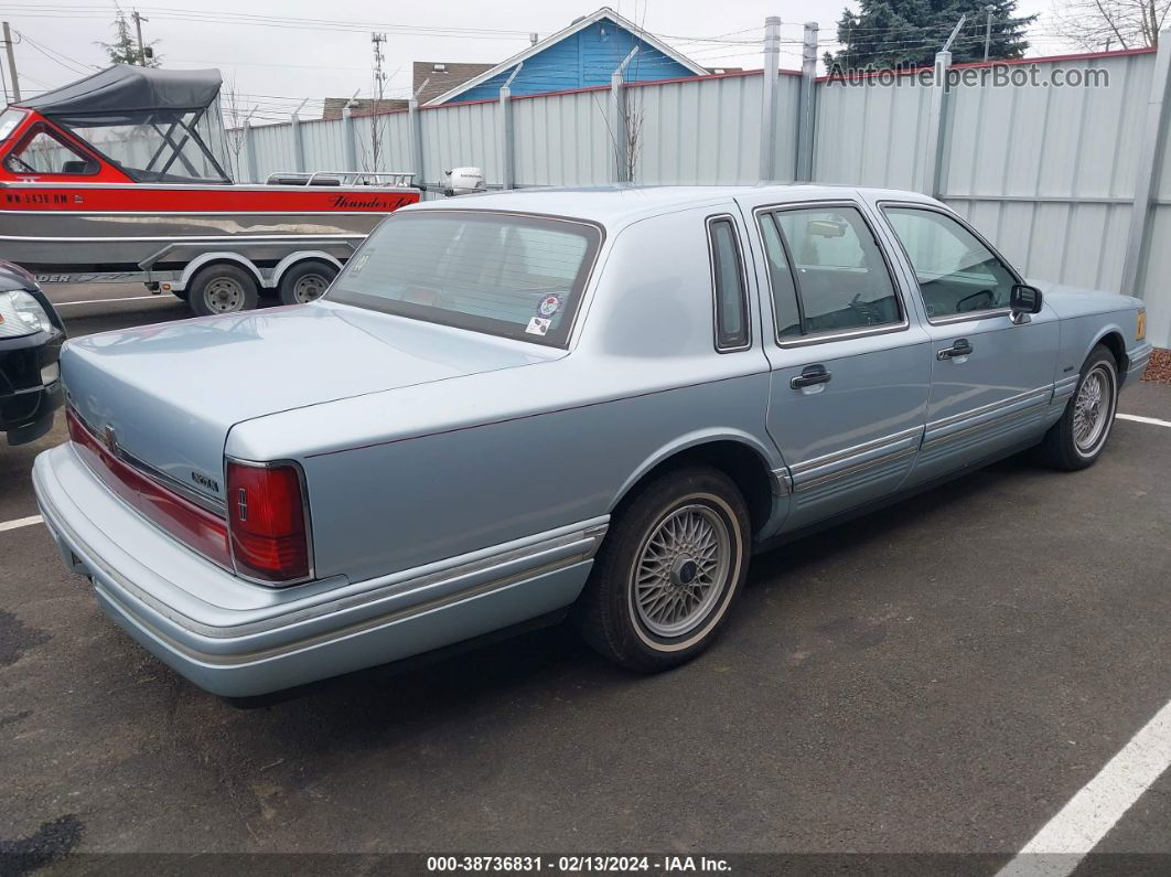 1992 Lincoln Town Car Cartier Light Blue vin: 1LNLM83W3NY691884