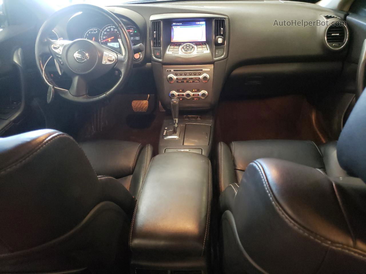 2014 Nissan Maxima S Black vin: 1N4AA5AP0EC451094