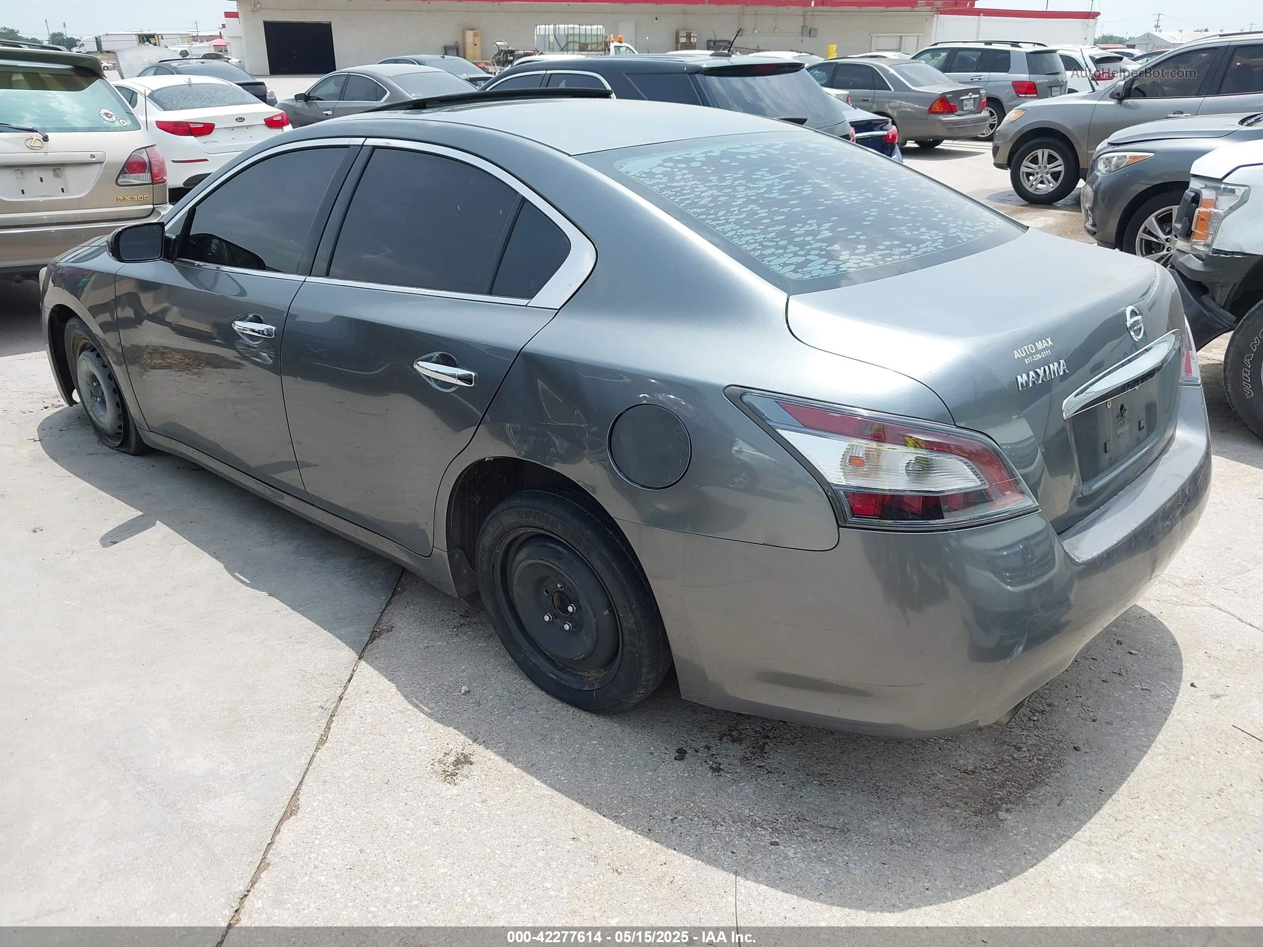 2014 Nissan Maxima 3.5 S Серый vin: 1N4AA5AP0EC454707
