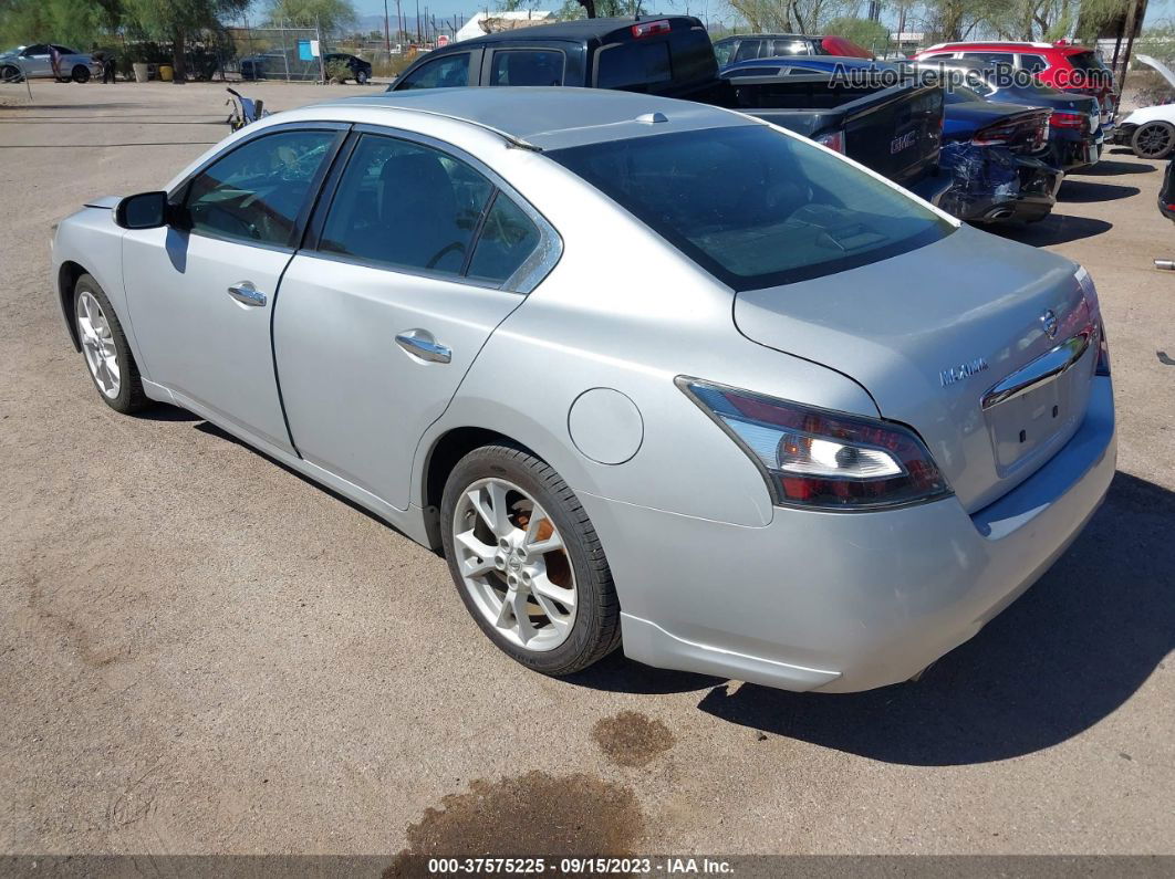 2014 Nissan Maxima 3.5 Sv Silver vin: 1N4AA5AP0EC474505