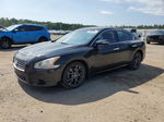 2014 Nissan Maxima S Black vin: 1N4AA5AP0EC477615