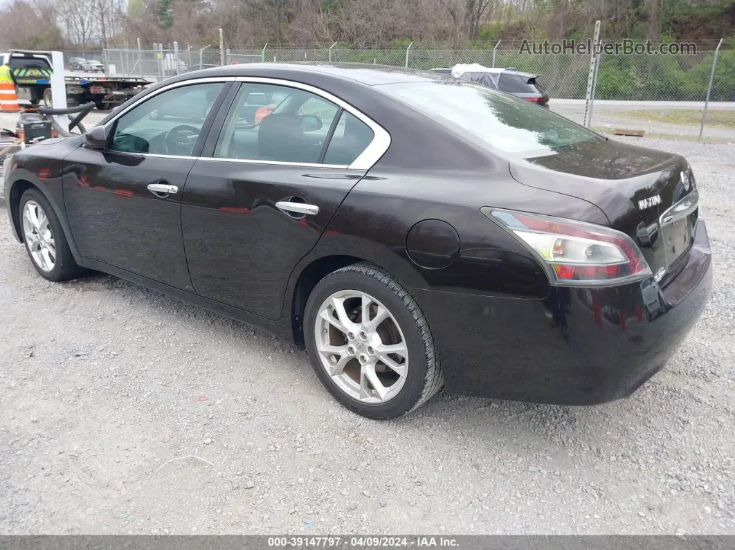 2014 Nissan Maxima 3.5 S/3.5 Sv Темно-бордовый vin: 1N4AA5AP0EC482068