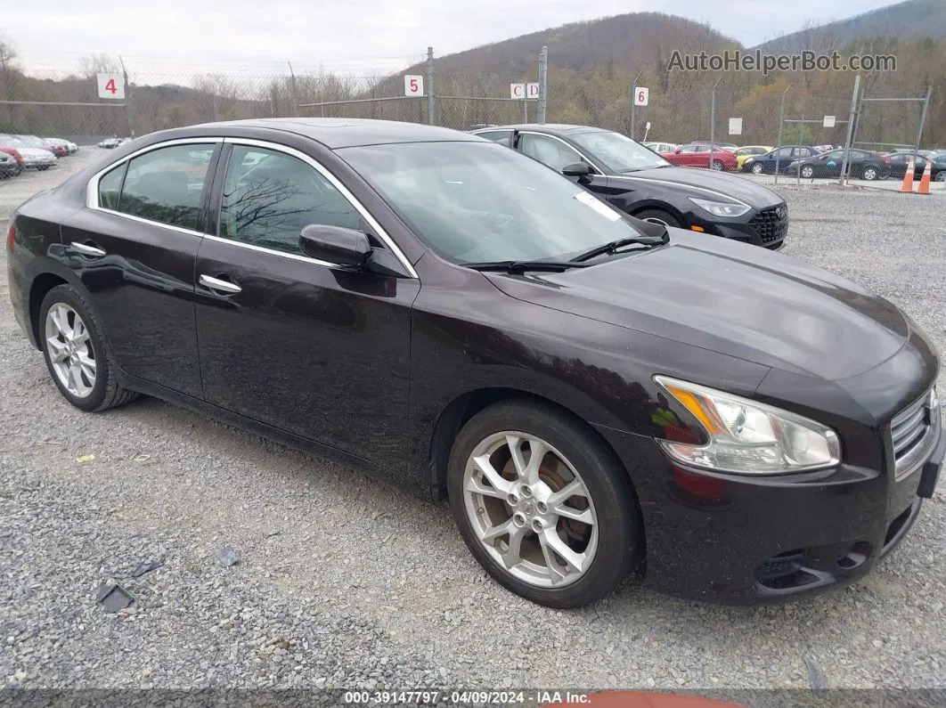 2014 Nissan Maxima 3.5 S/3.5 Sv Темно-бордовый vin: 1N4AA5AP0EC482068