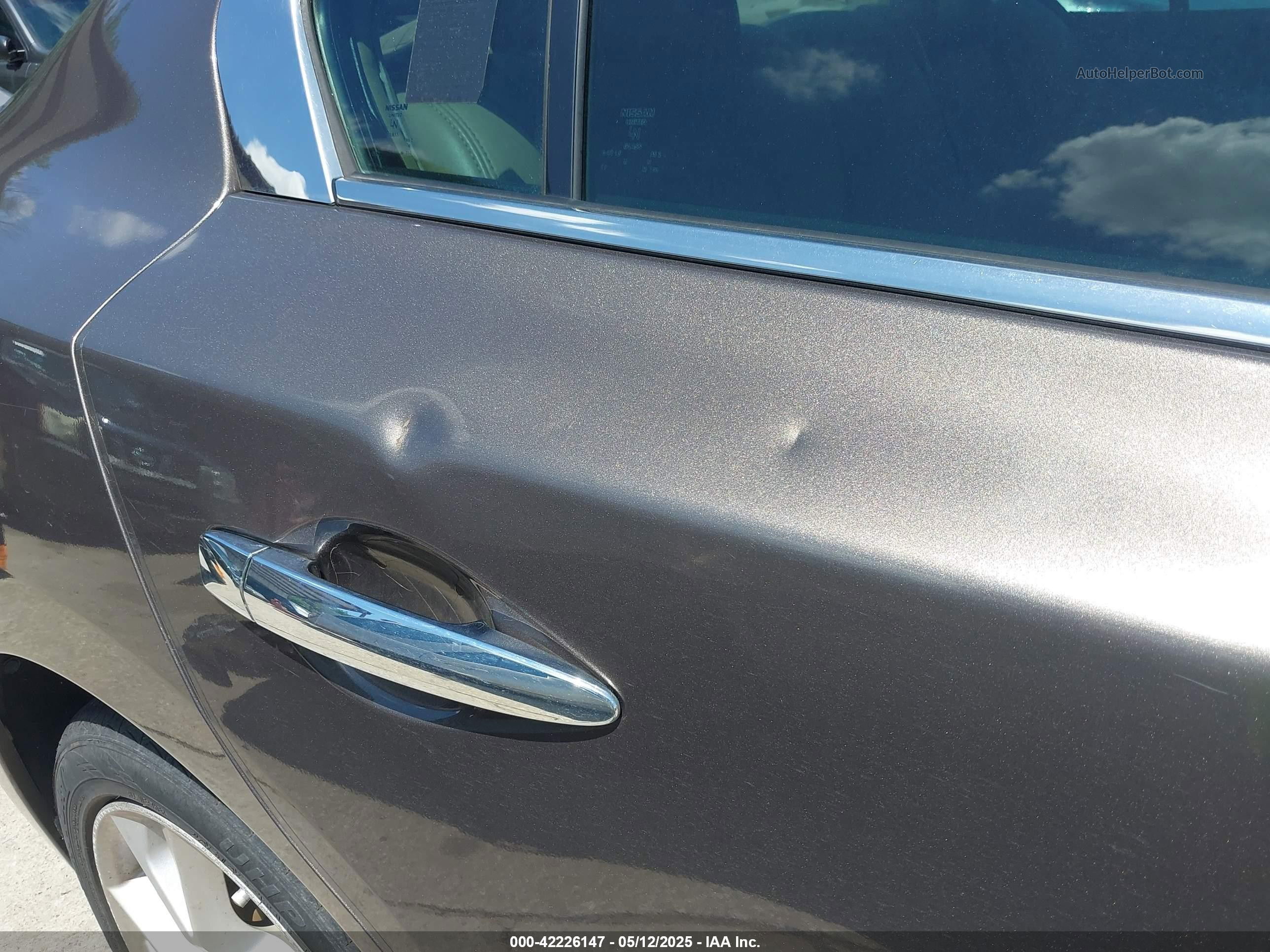 2014 Nissan Maxima 3.5 Sv Brown vin: 1N4AA5AP0EC494379