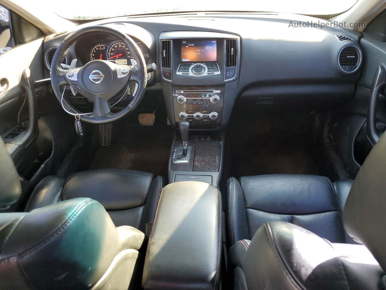 2014 Nissan Maxima S Белый vin: 1N4AA5AP0EC912620