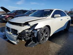 2014 Nissan Maxima S White vin: 1N4AA5AP1EC459785