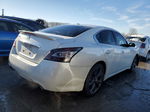 2014 Nissan Maxima S White vin: 1N4AA5AP1EC459785