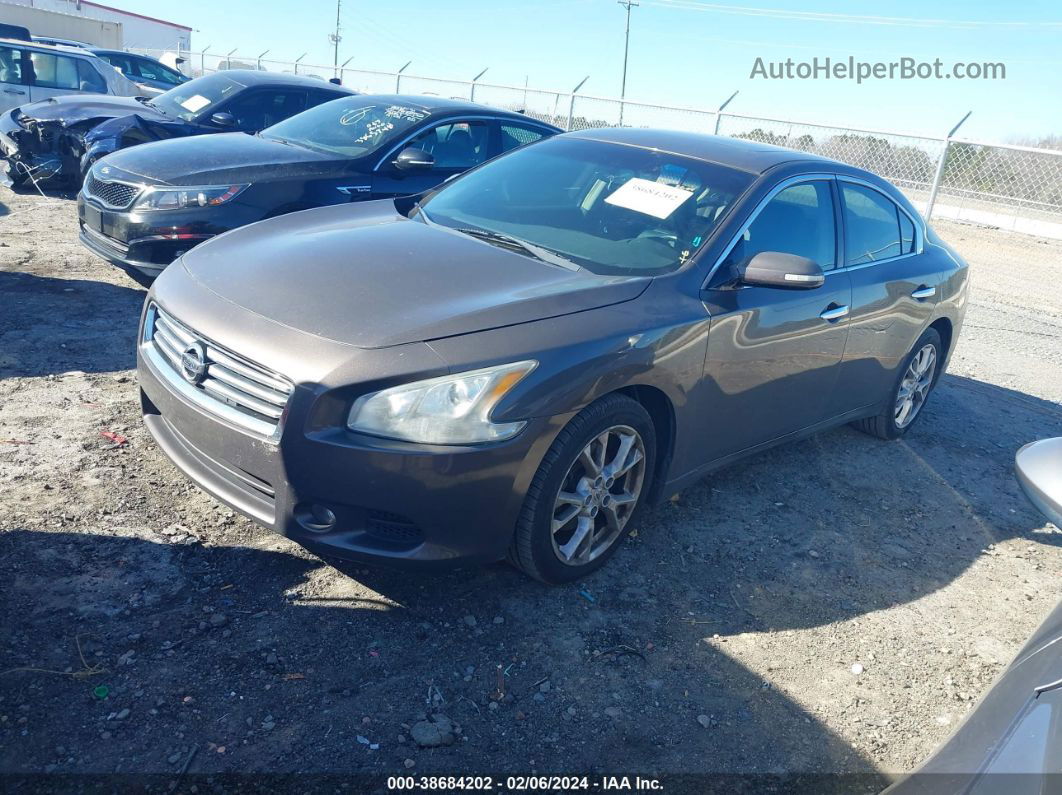 2014 Nissan Maxima 3.5 Sv Gray vin: 1N4AA5AP1EC473931