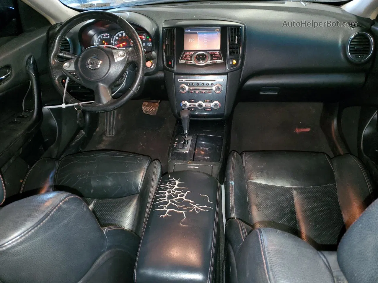 2014 Nissan Maxima S Угольный vin: 1N4AA5AP1EC485514
