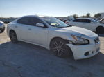 2014 Nissan Maxima S White vin: 1N4AA5AP1EC488087