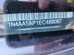 2014 Nissan Maxima S White vin: 1N4AA5AP1EC488087
